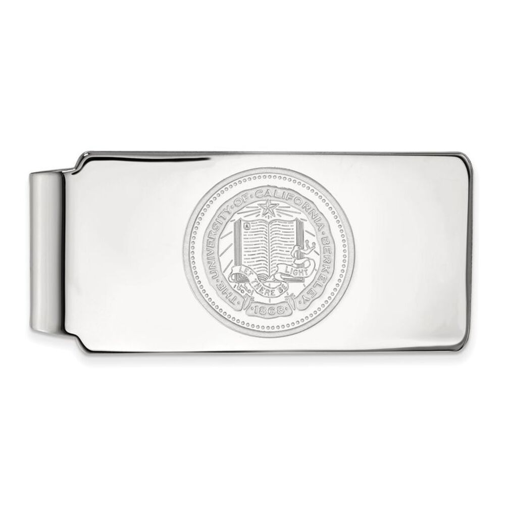 Sterling Silver U of California Berkeley Money Clip